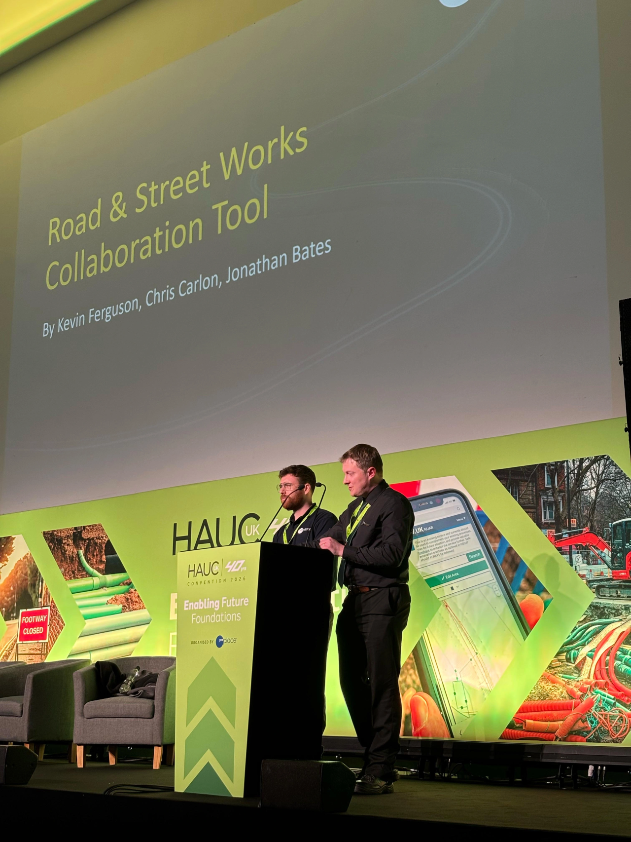 Presenting the Road and Street Works Collaboration Tool at the HAUC(UK) Convention 2026 in Manchester